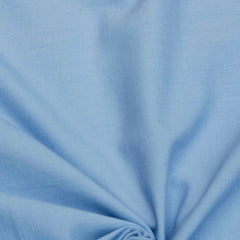 Light Blue Cotton Linen Fabric