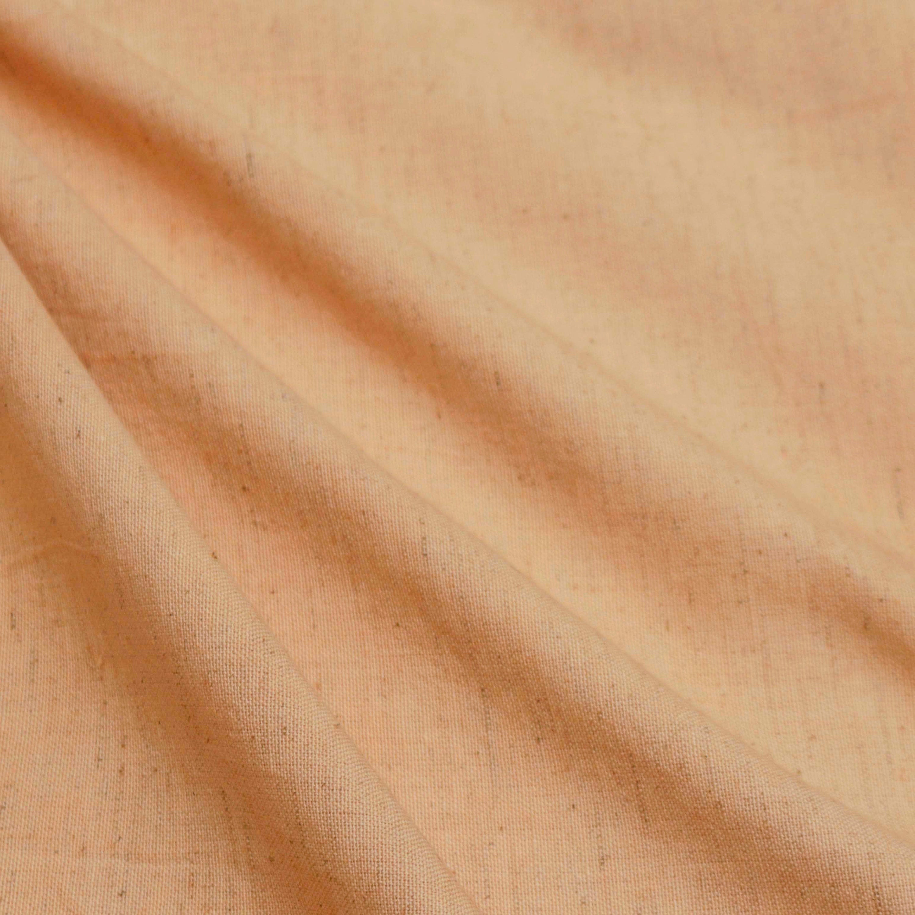 Peach Cotton Linen Fabric