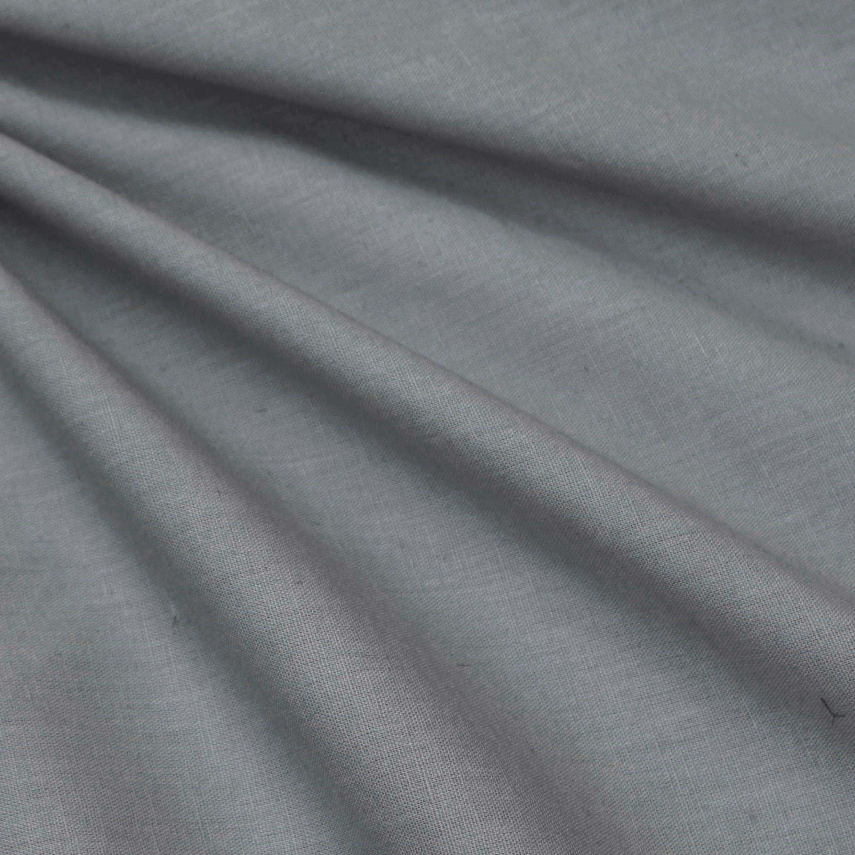 Light Gray Cotton Linen Fabric