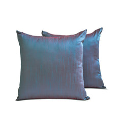 Blue & Red Luxury Throw Pillow Cover