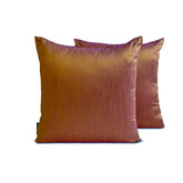Gold & Purple Luxury Throw Pillow Cover