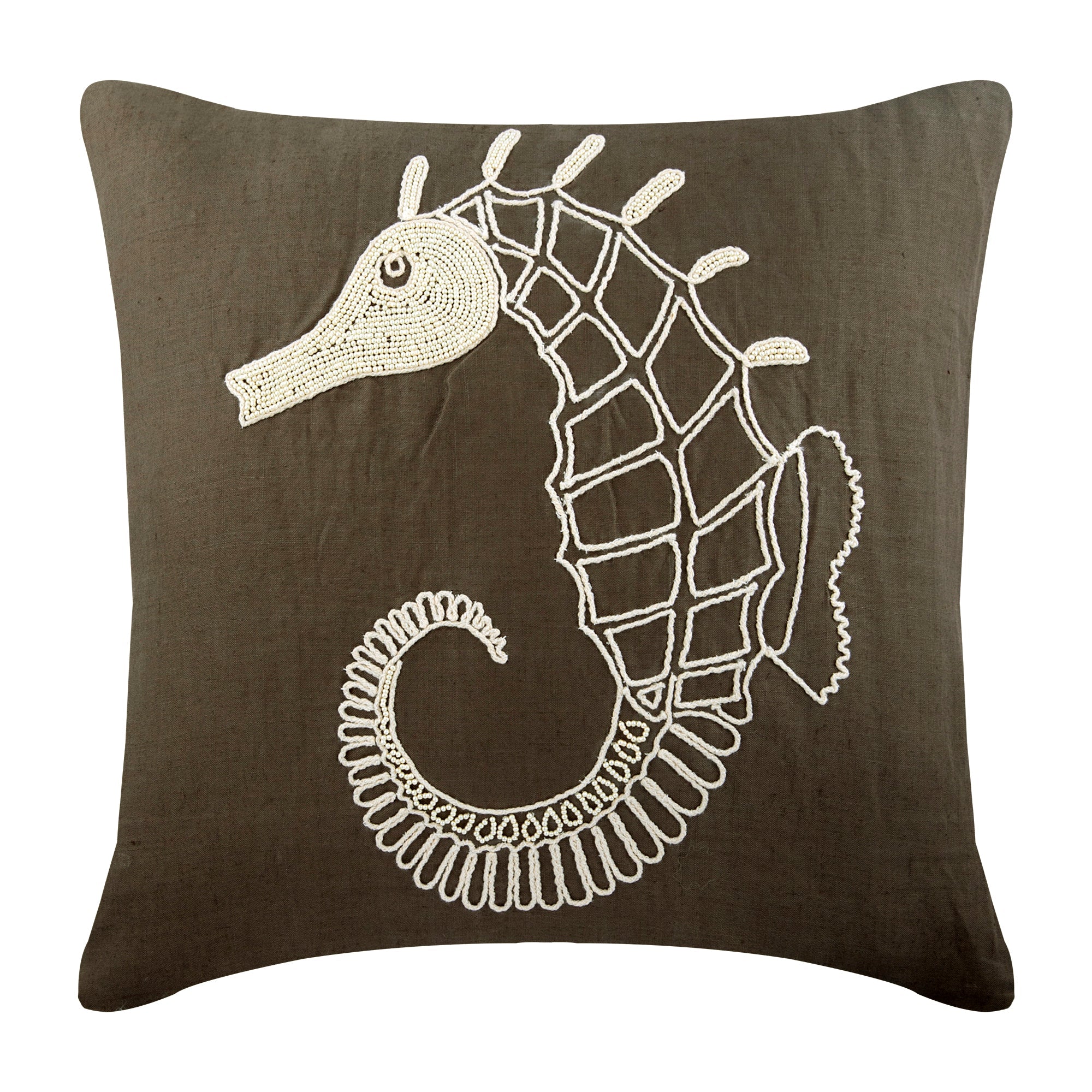Noble Sea Horse Pillow Cover