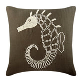 Noble Sea Horse Pillow Cover