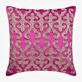 Pink Velvet Throw Pillow Cover Flaming Fuchsia
