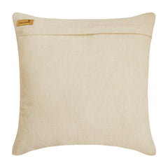 Better Half Choco - Brown Faux Leather Throw Pillow Cover