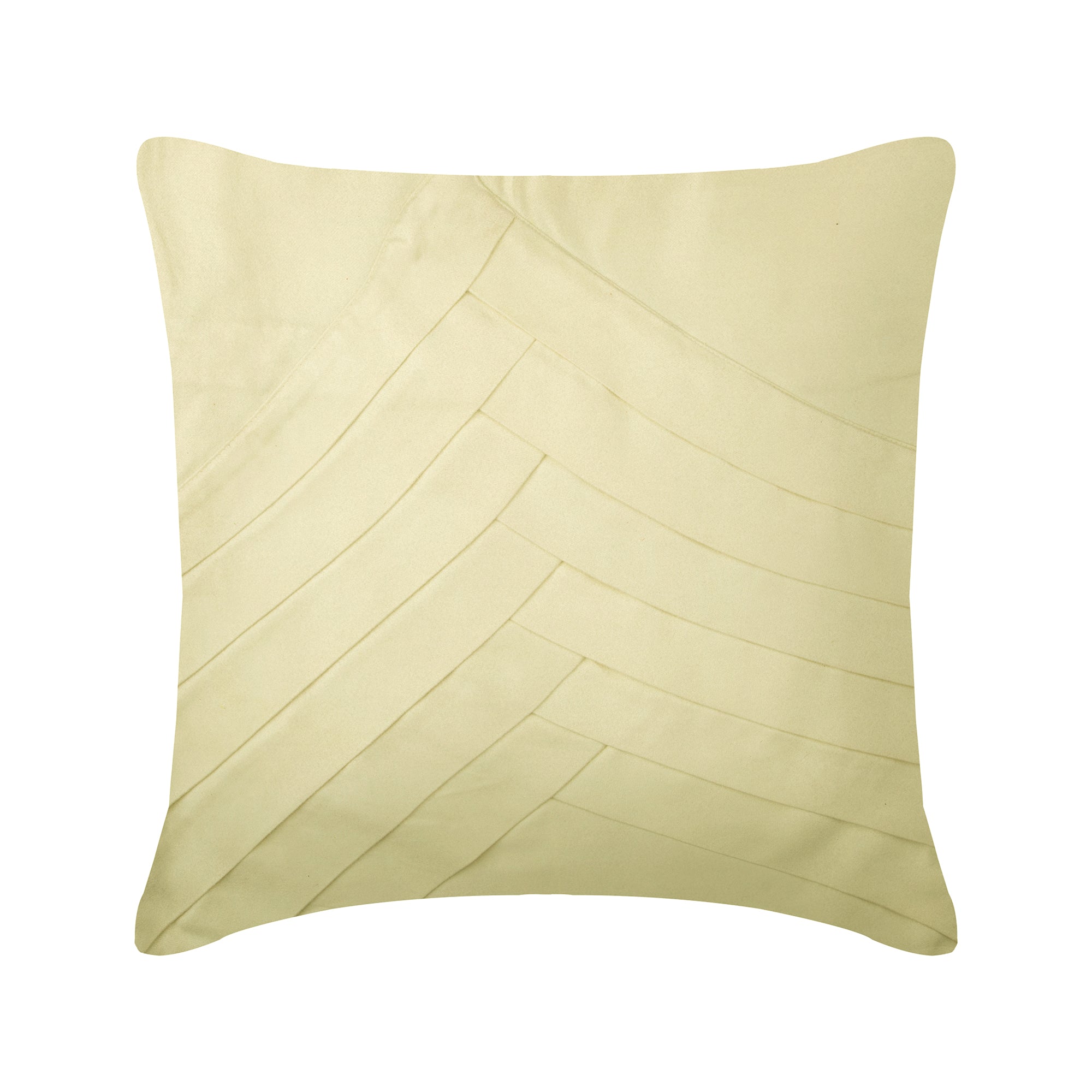 Cream Faux Suede Throw Pillow Cover Cream No Limits No Lines