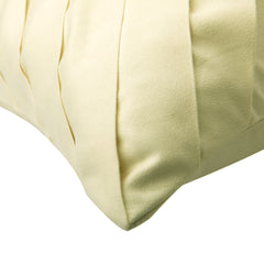 Cream No Limits No Lines - Cream Faux Suede Throw Pillow Cover