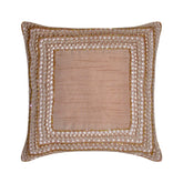 Cinderella - Peach Art Silk Decorative Euro Sham