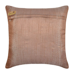 Cinderella - Peach Art Silk Decorative Euro Sham