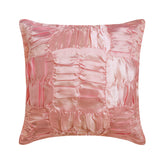 Dreamy Soft Pink - Soft Pink Satin Decorative Euro Sham