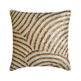 Gold Glamorous - Gold Art Silk Decorative Euro Sham