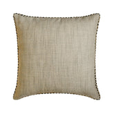 Jutish Grey - Grey Jute Throw Pillow Cover