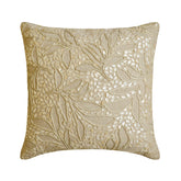 Pearl Divine - Natural Beige Cotton Linen Throw Pillow Cover