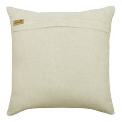 Splash Of Paradise - Natural Beige Cotton Linen Throw Pillow Cover