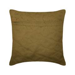 Gold Trinity Trellis Throw Pillow Cover