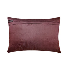 Wonder Lust - Art Silk Pink Decorative Lumbar Pillow Cover