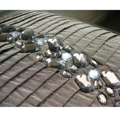 Almost Real - Light Brown Art Silk Decorative Euro Sham