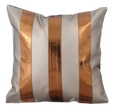 Alternating Bronzer Pillow Cover