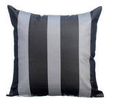 Alternating Silver Pillow Cover