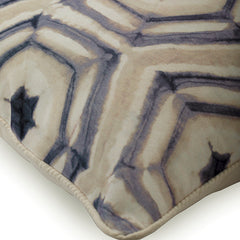 Batik Purple - Purple Velvet Decorative Euro Sham