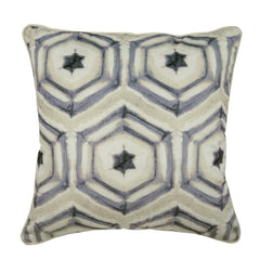 Batik Purple - Purple Velvet Decorative Euro Sham