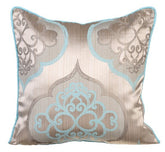 Blue Damask Galore Pillow Cover