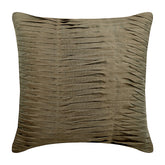 Champagne Brown Waves Euro Sham