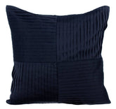 Charcoal Black Ripples Pillow Cover