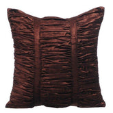Chocolate Brown Beauty Euro Sham