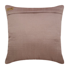 Colorful Birdy - Pink Art Silk Decorative Euro Sham