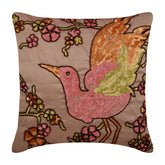 Colorful Birdy Pillow Cover