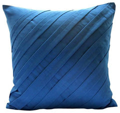 Contemporary Blue Euro Sham