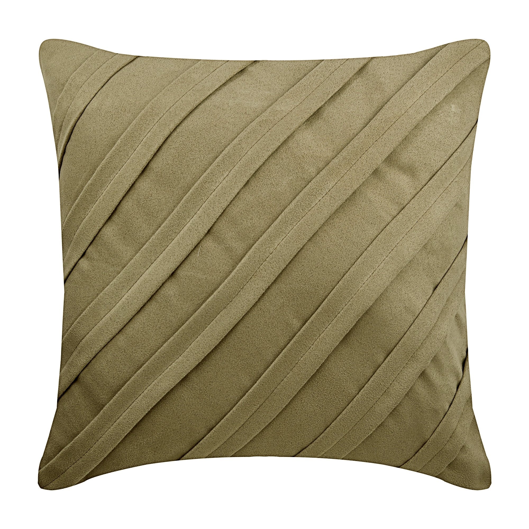 Contemporary Dark Beige Euro Sham