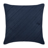 Contemporary Navy Pillow Cover