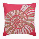Coral Sea Shells Pillow Cover