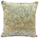 Creamy Damask Pillow Cover