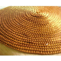 Crowning Glory - Gold Art Silk Decorative Euro Sham