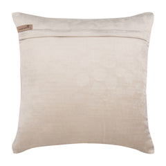 Crystal Moonstone - Ecru Velvet Decorative Euro Sham