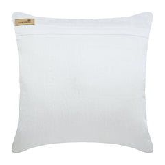 Crystal Willow - White Art Silk Decorative Euro Sham