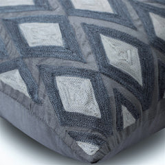 Magic Potion - Metallic Pink Faux Leather Throw Pillow Cover