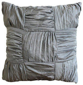Dreamy Silver Gray Euro Sham