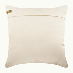 Drop Of Gold - Cream Taffeta Throw Pillow Cover