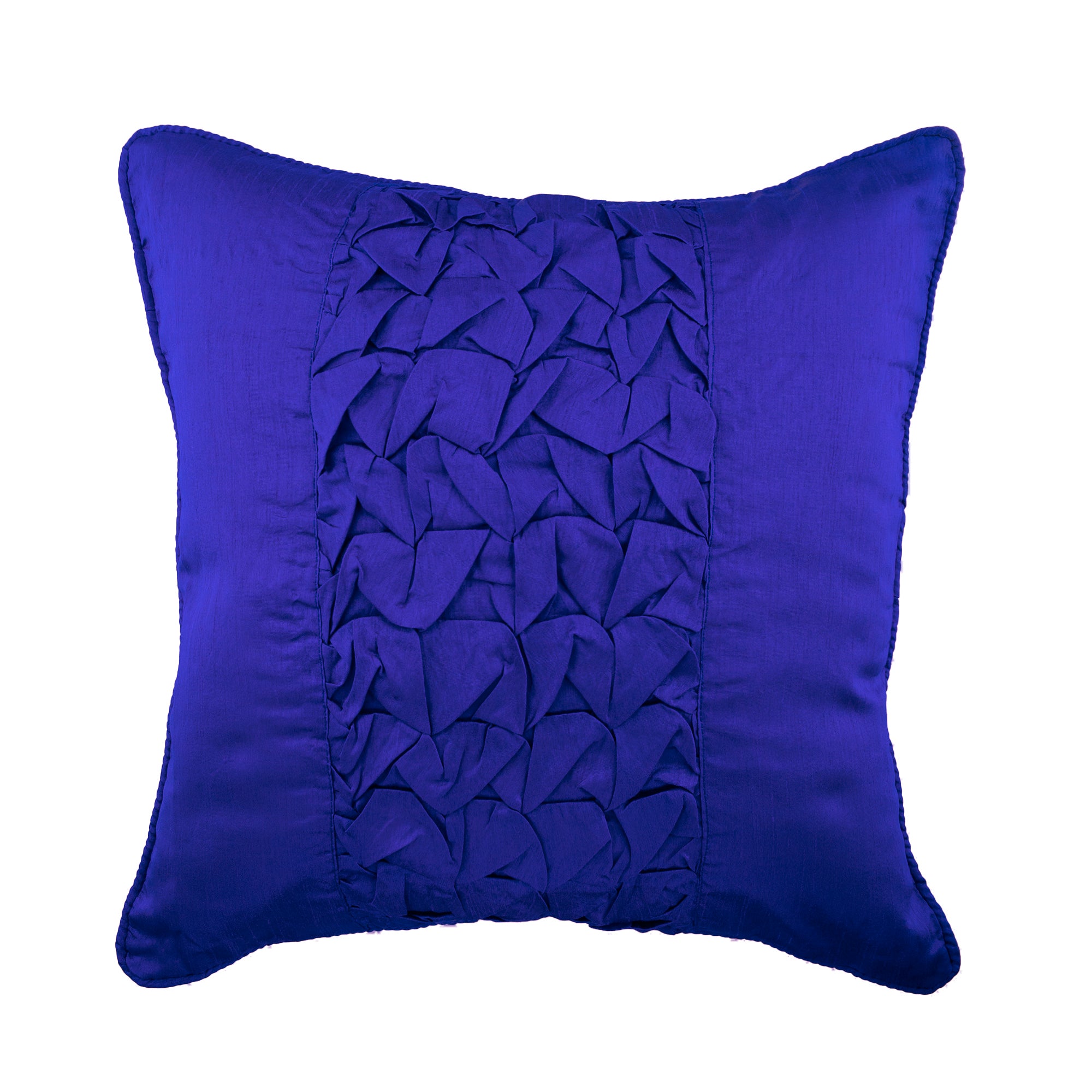 Electric Blue Knots Pillow Cover