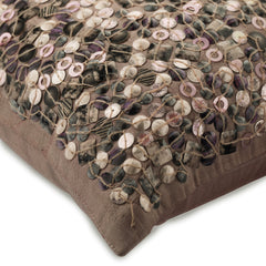 Fairy Land - Pink Art Silk Decorative Euro Sham