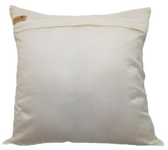 Fiery Mountain - Orange Art Silk Decorative Euro Sham