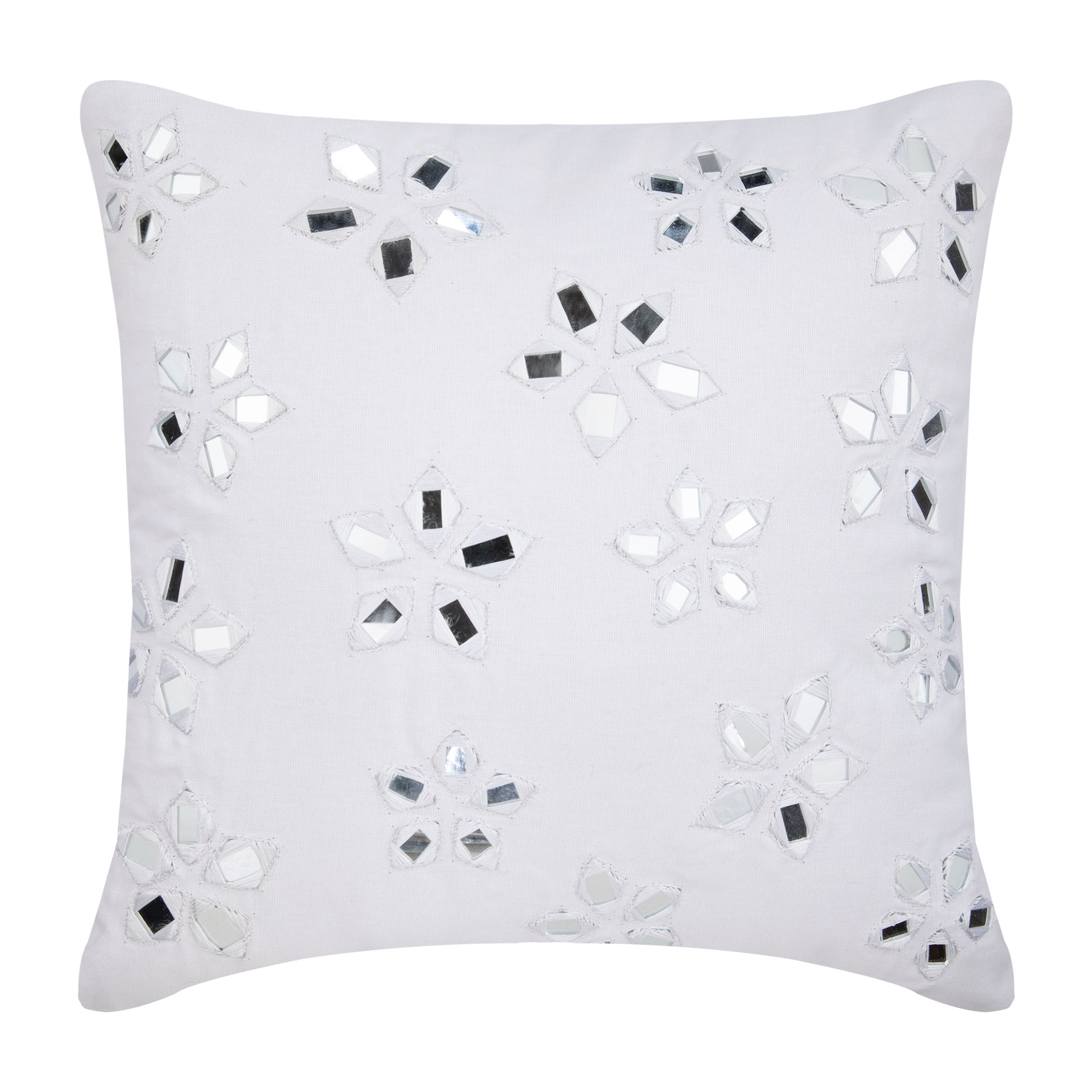 Floral Lake Pillow Cover
