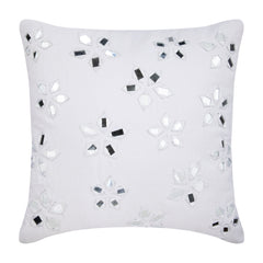 Floral Lake Pillow Cover
