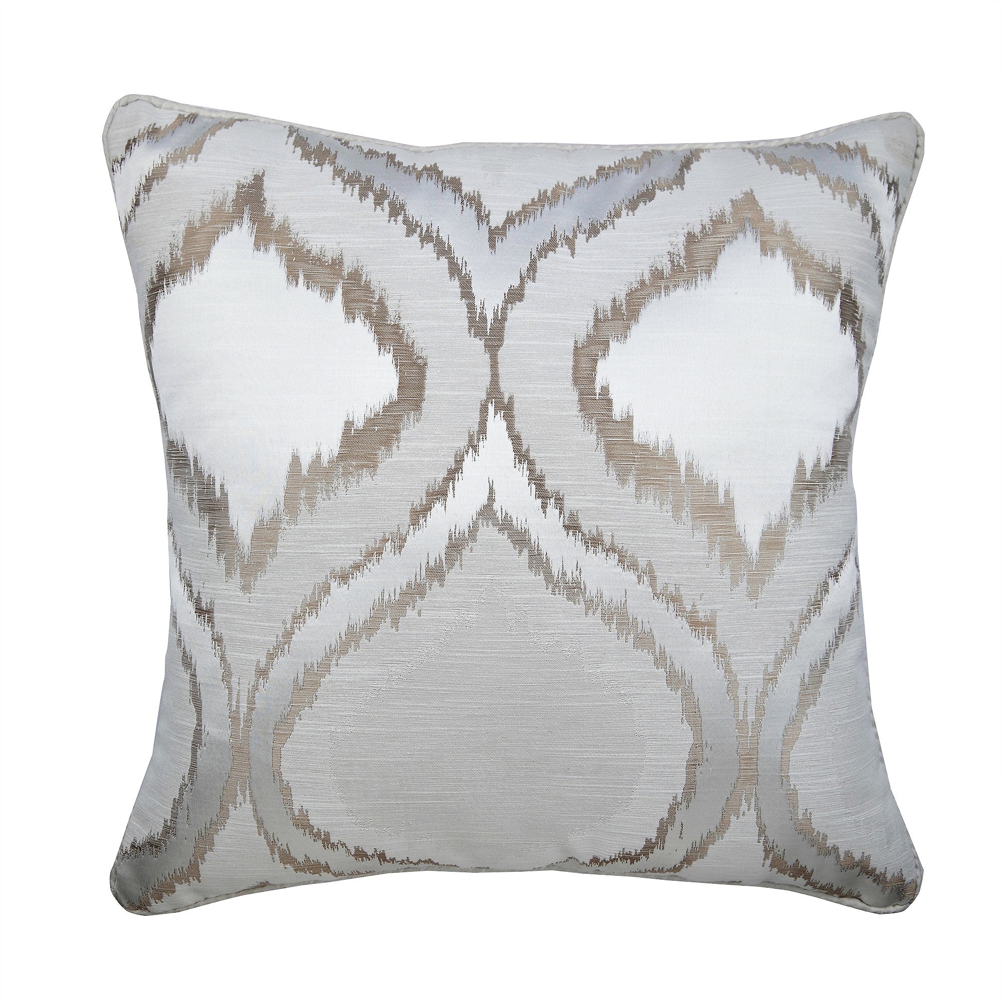 Frost Damask Pillow Cover