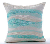 Frozen In Time Swirl Pattern Euro Sham