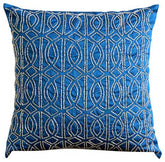 Geometric Royal Blue Euro Sham
